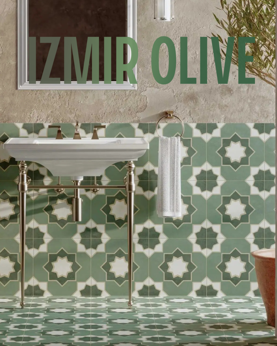 Izmir Olive 33 x 33 cm