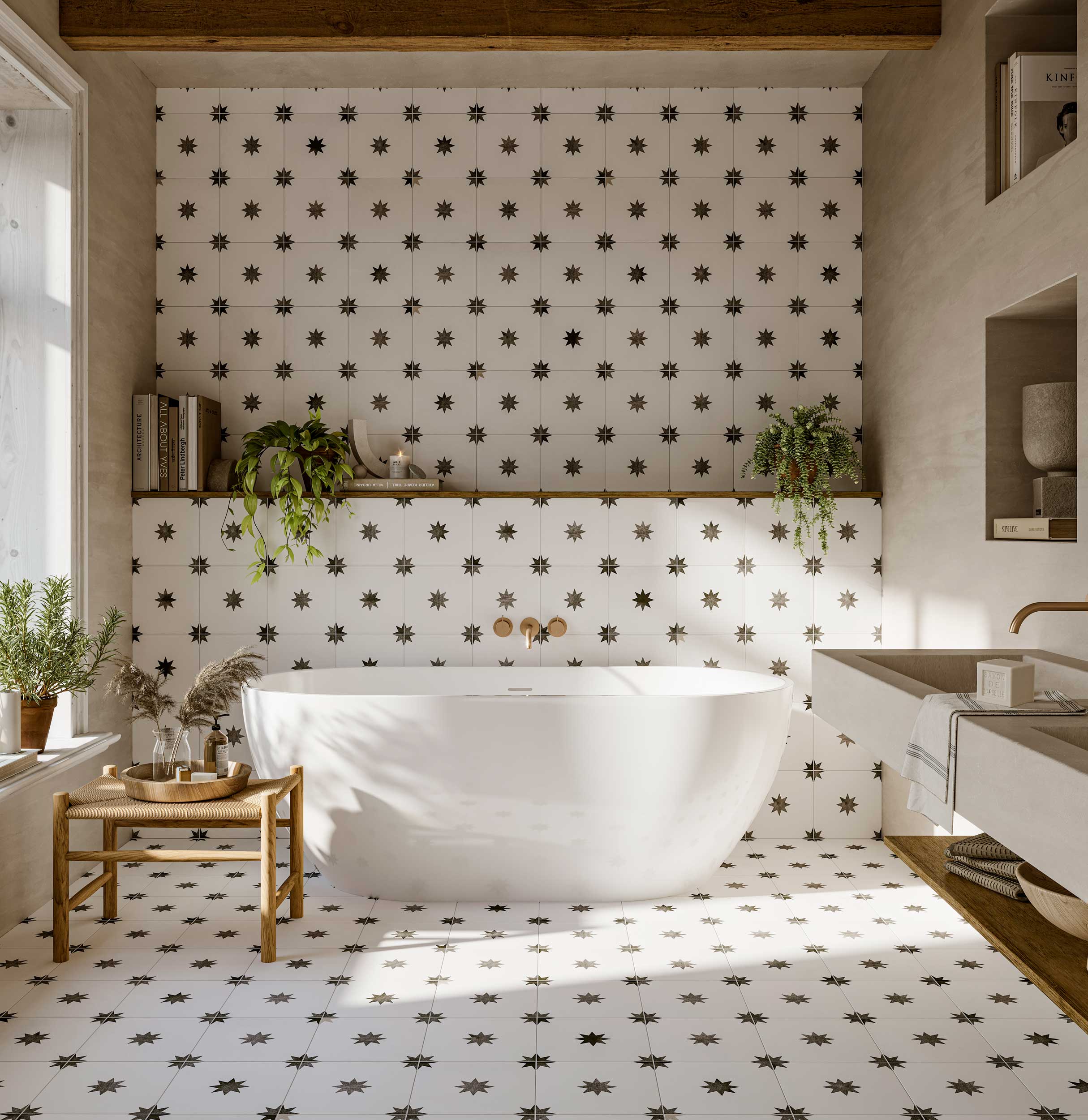 Star white 44x44