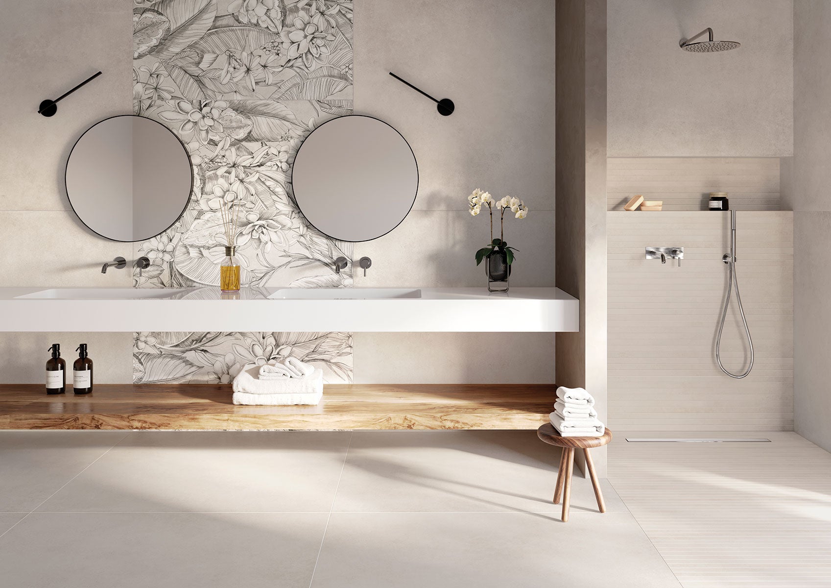 Continental white 61x61 cm