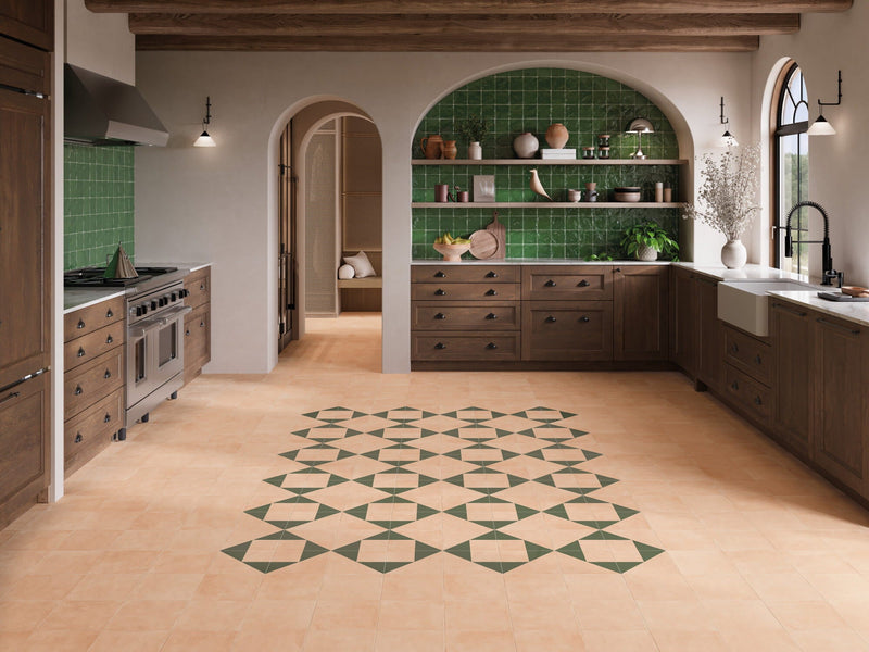 Crédence cuisine couleur : oser le carrelage avec style