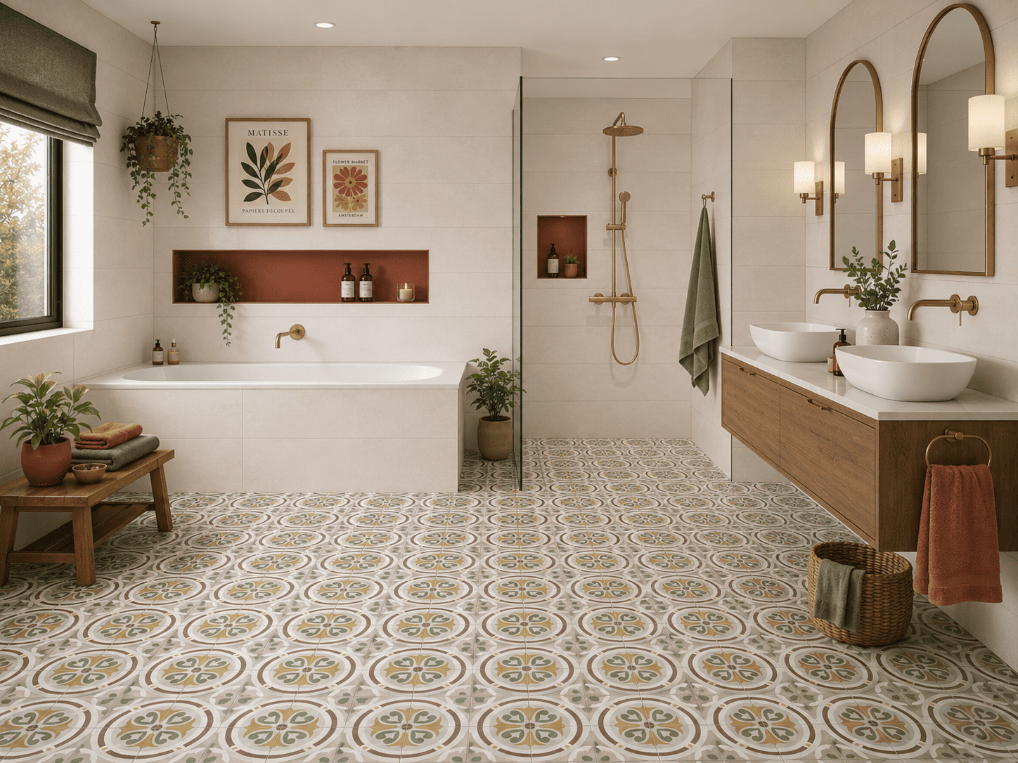Carrelage carreaux de ciment