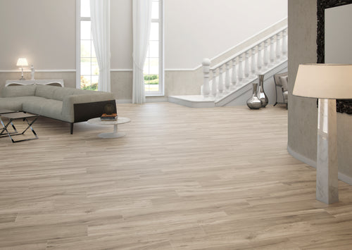 Carrelage effet bois Milena Haya mat antidérapant 20x120 cm