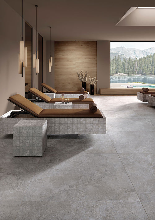 Dolomia Stone Grey ANTIDERAPANT 60x90 - 2 cm à poser sur plots