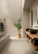 Carrelage effet pierre Eterea Sabbia 122,2x122,2 cm