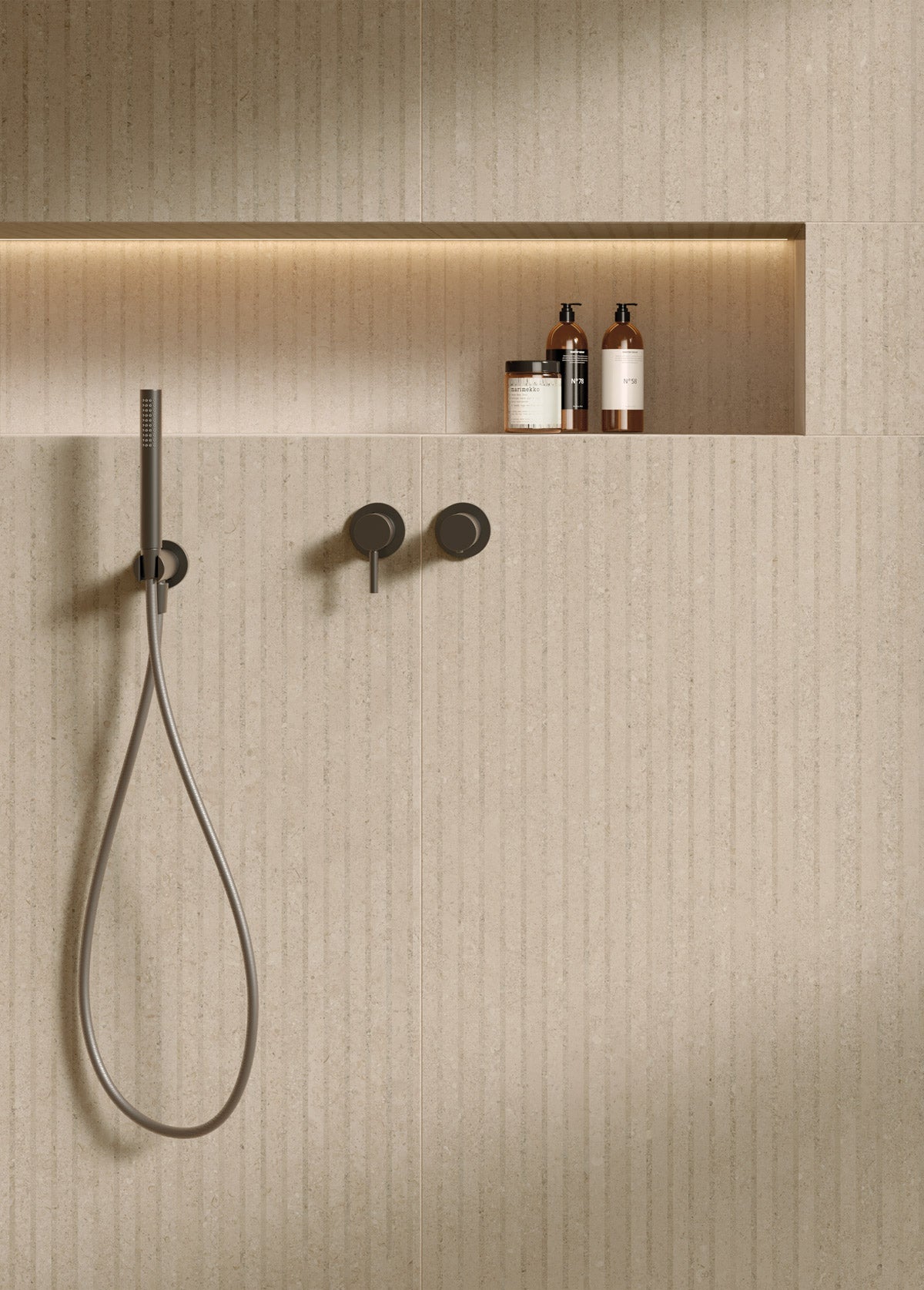 Carrelage effet pierre Eterea Naturale 122,2x122,2 cm