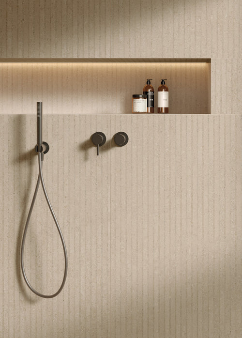 Carrelage effet pierre Eterea Naturale 122,2x122,2 cm