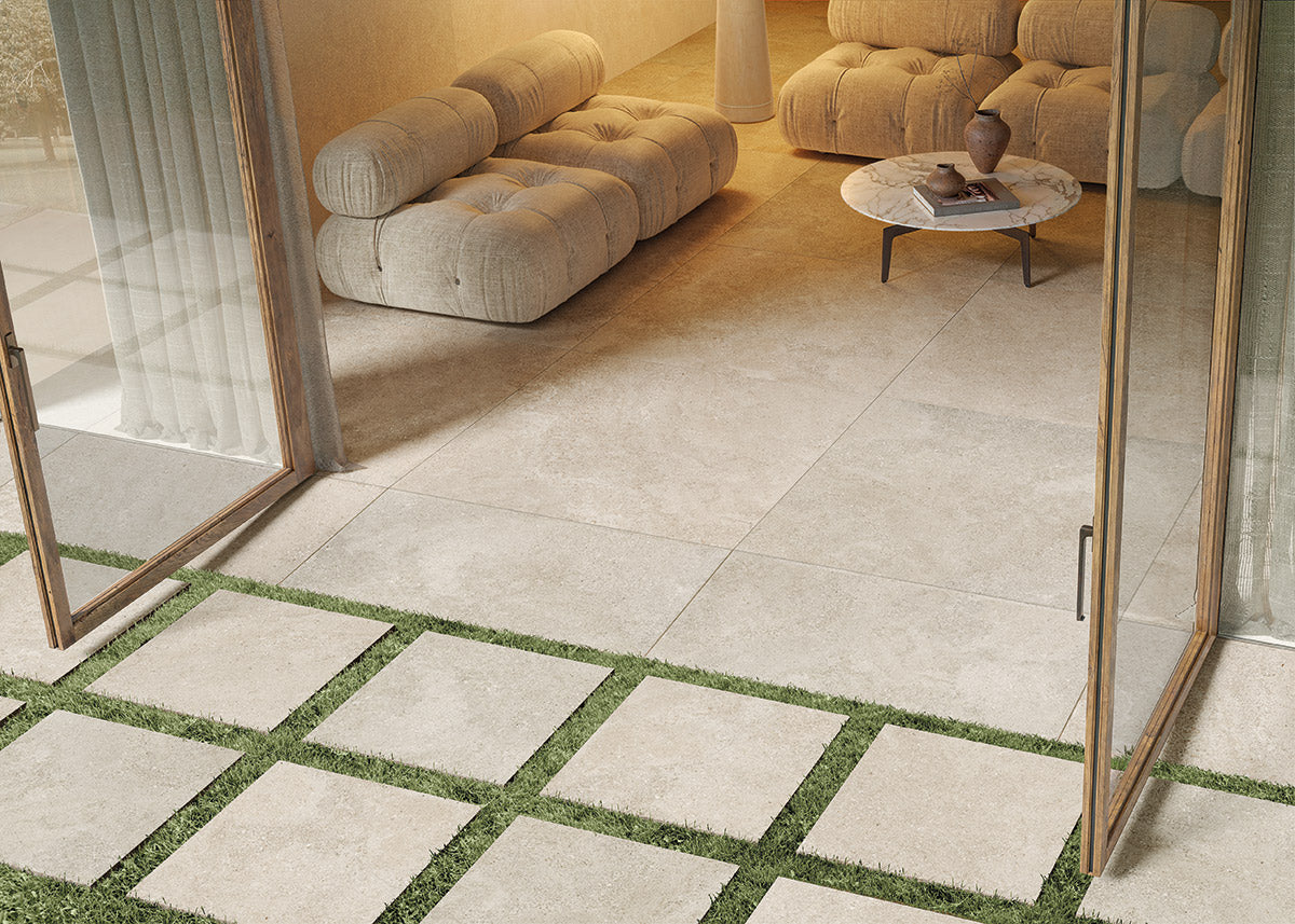 Carrelage extérieur pour pose sur plots