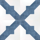 Carrelage effet carreau hydraulique Novara 44x44 cm