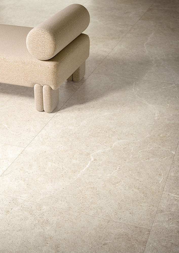 Carrelage effet pierre Holystone Beige 61x61 cm