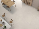 Carrelage effet béton et ciment Le Resine Beige 122,2x122,2 cm