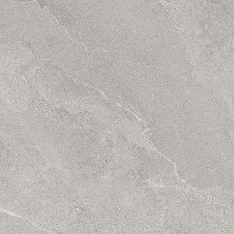 Dalle effet pierre Cortina Stone Cenere 2 cm 90x90 cm