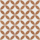 Mayari Clay Petal carrelage décoratif mat 22,3x22,3