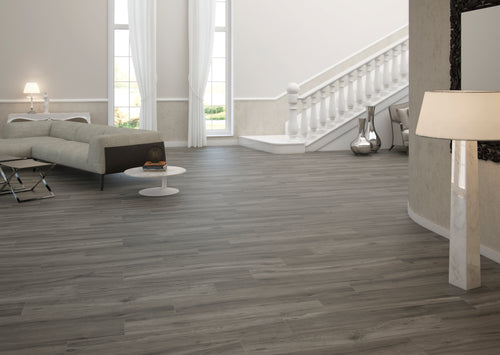 Carrelage effet bois Milena Nogal mat 20x120 cm