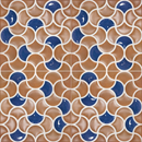 Carrelage imitation terre cuite - Bari lattice cotto cobalt 33x33 - 0.89 m²/colis
