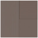 Faïence décorative Lins Brown 20x20 cm