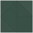 Faïence décorative Lins Teal 20x20 cm