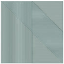 Faïence décorative Lins Mint 20x20 cm