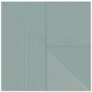 Faïence décorative Lins Mint 20x20 cm
