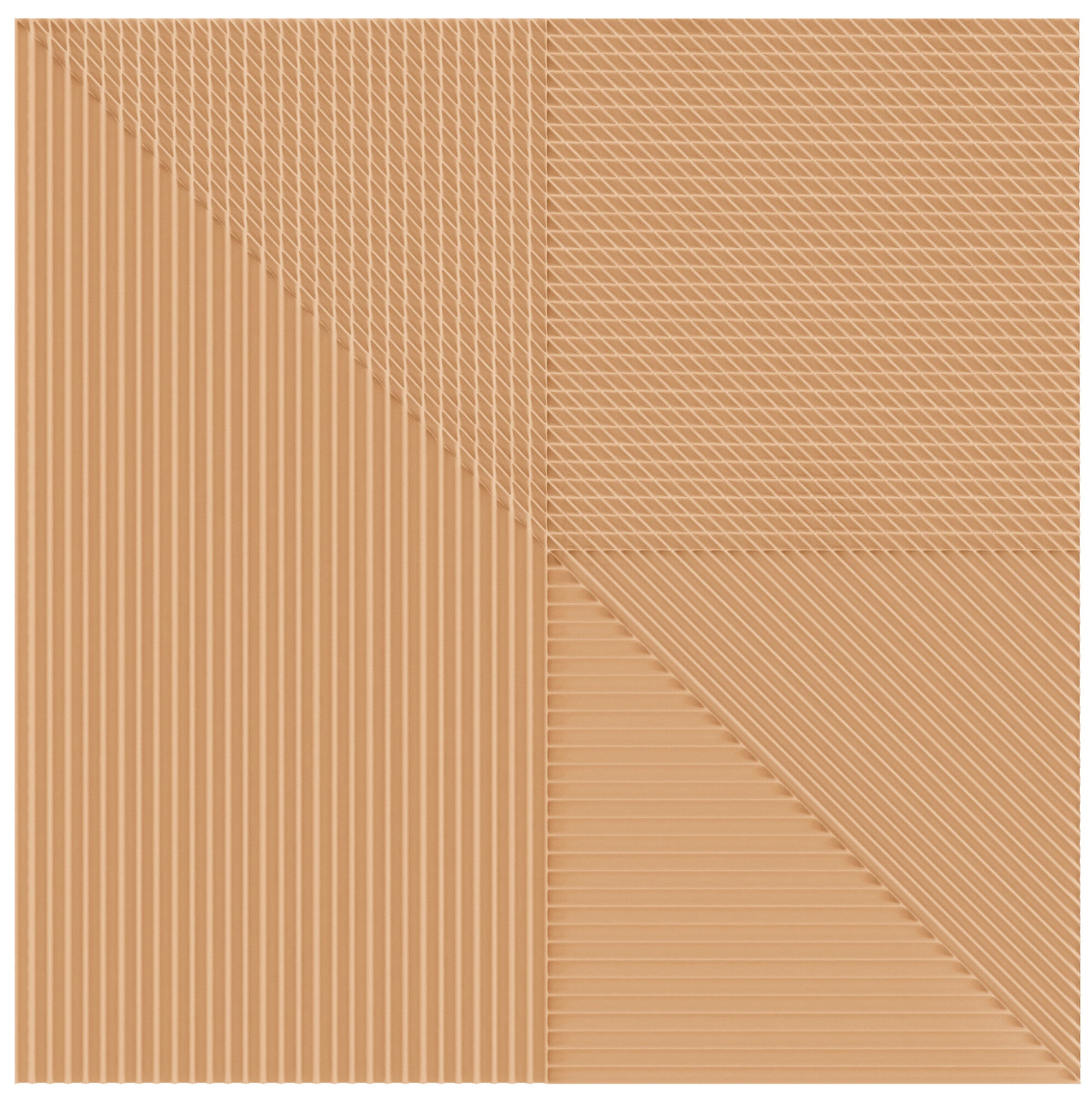 Faïence décorative Lins Sunset 20x20 cm