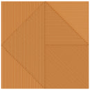 Faïence décorative Lins Pumpkin 20x20 cm