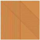 Faïence décorative Lins Pumpkin 20x20 cm