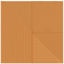 Faïence décorative Lins Pumpkin 20x20 cm