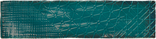 Faïence brillante Pasadena Green 7,5x30 cm