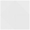 Faïence décorative Lins White 20x20 cm