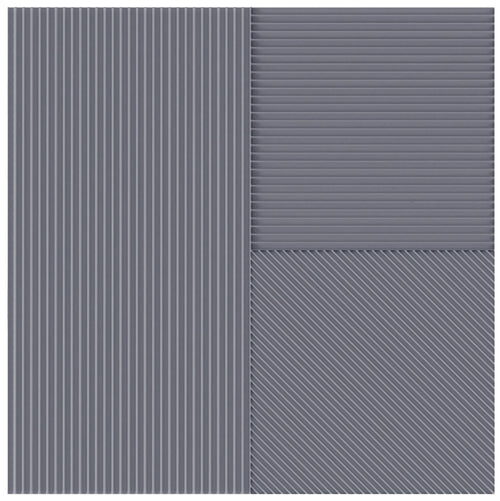 Faïence décorative Lins Grey 20x20 cm
