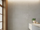 Faïence effet ciment Newclay Flower Grey mat 40x120 cm