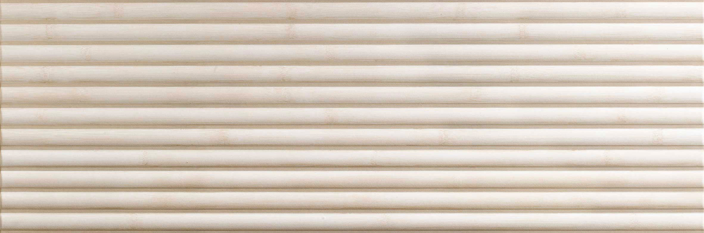 Carrelage mural effet bambou Bamboo White 40x120 cm