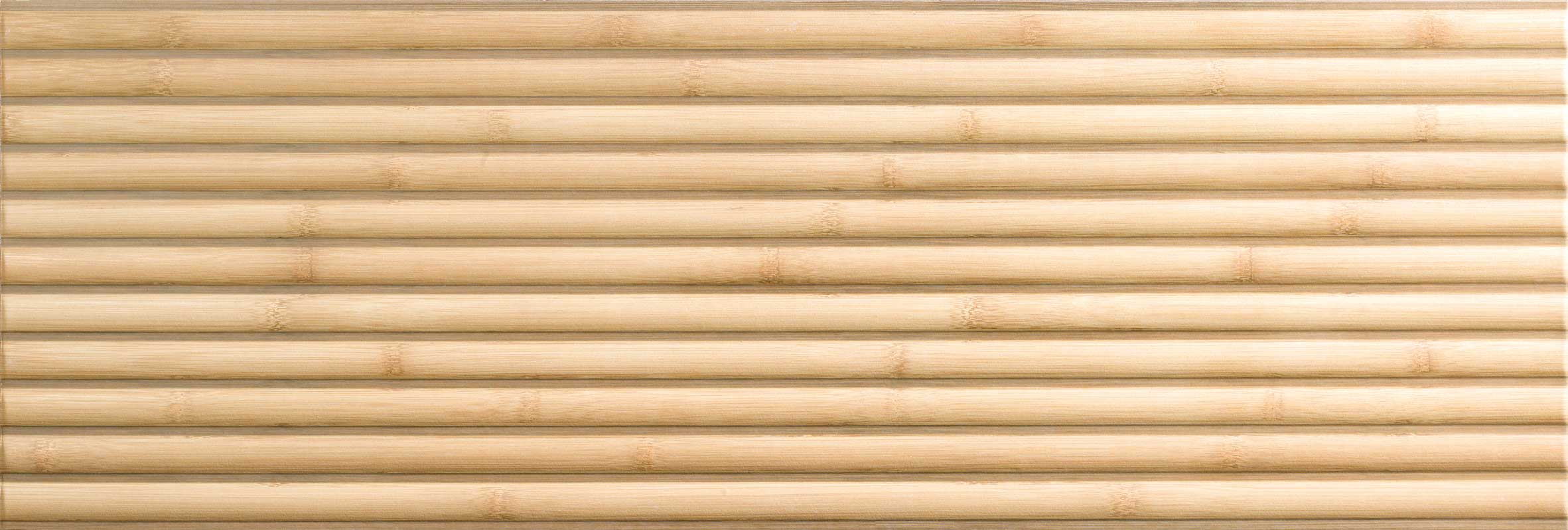 Carrelage mural effet bambou Bamboo Natural 40x120 cm