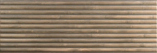 Carrelage mural effet bambou Bamboo Walnut 40x120 cm