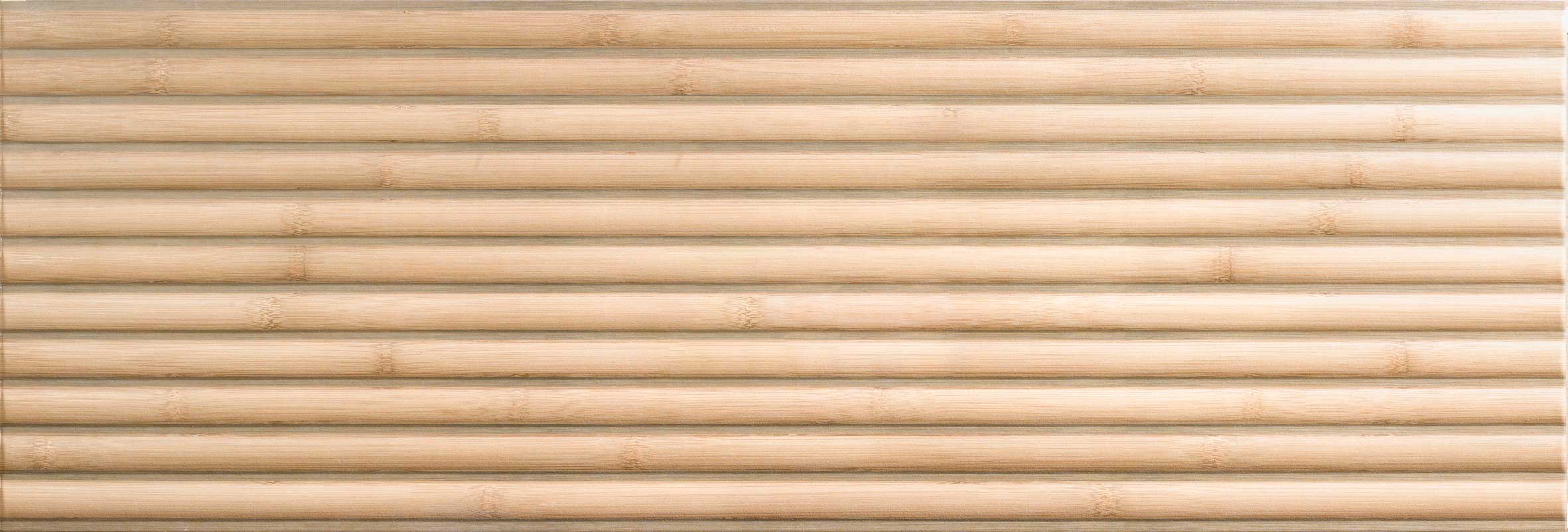 Carrelage mural effet bambou Bamboo Oak 40x120 cm