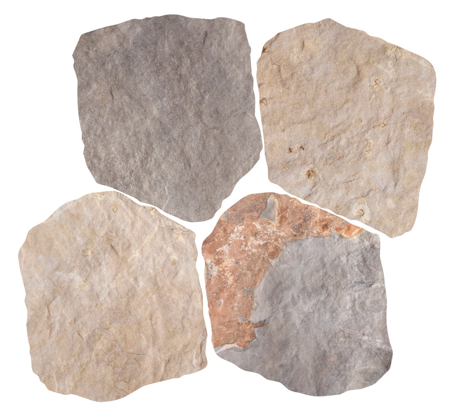 Carrelage effet pierre Cuzco Multi 28,5x33 cm