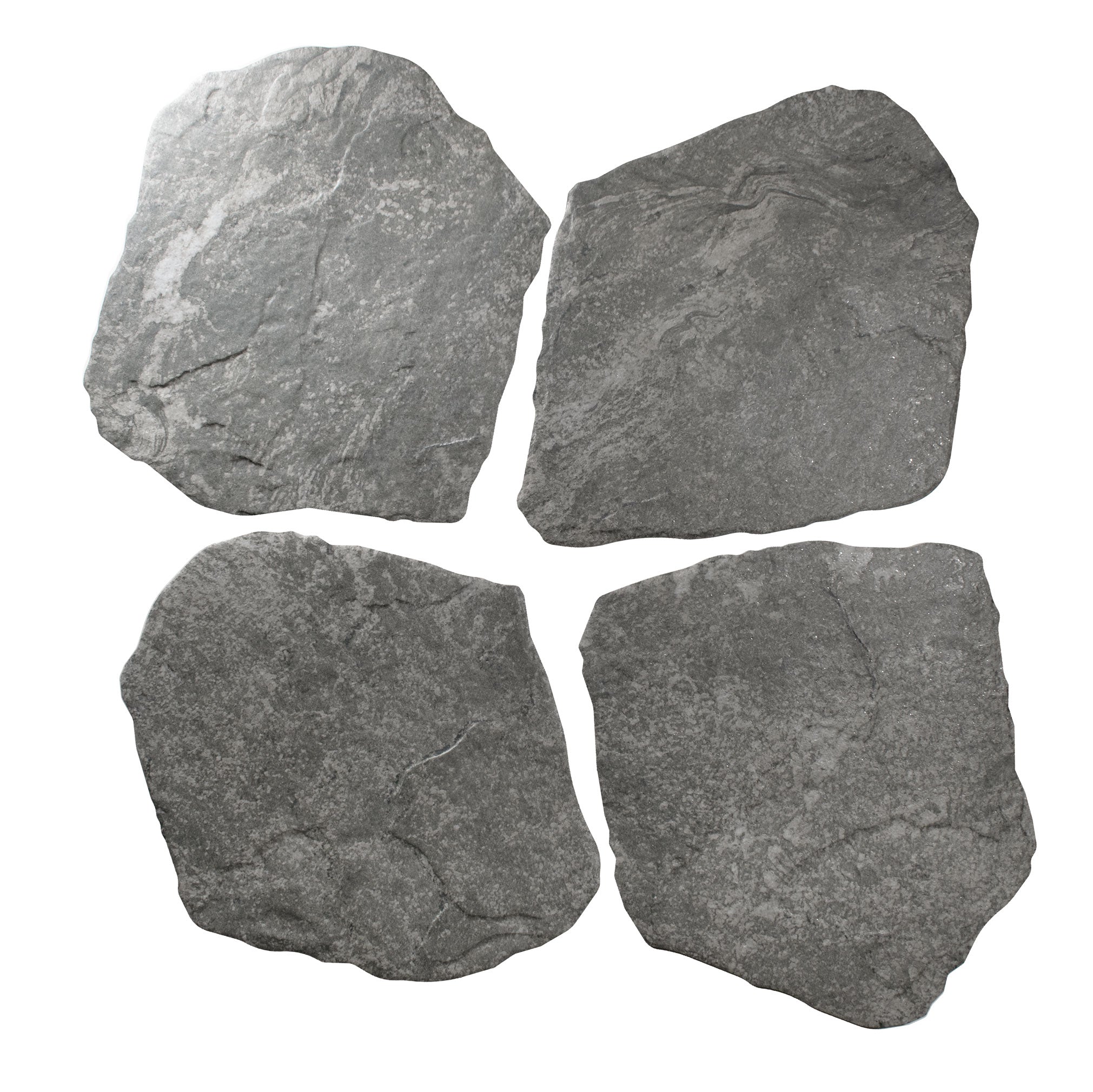 Carrelage effet pierre Nazca Anthracite 28,5x33 cm