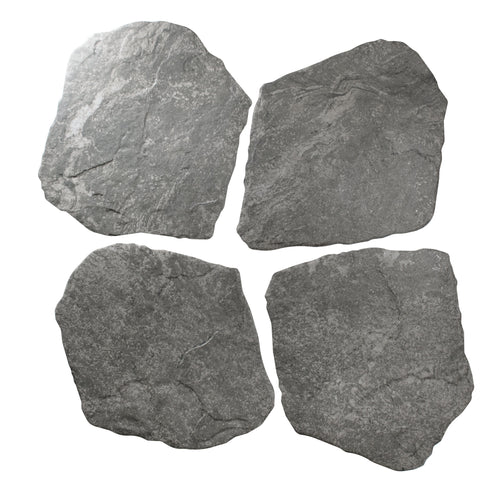 Carrelage effet pierre Nazca Anthracite 28,5x33 cm