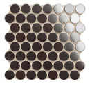 Mosaïque ronde Circle Metal 30,9x30,9 cm