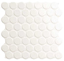 Mosaïque ronde Circle Glossy White 30,9x30,9 cm