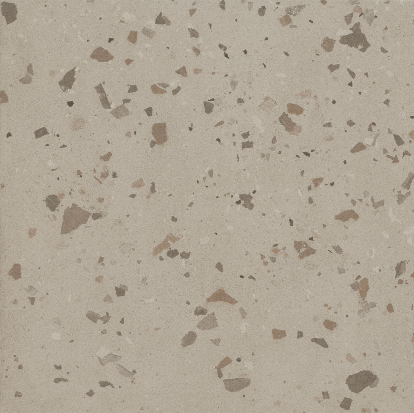 Carrelage extérieur effet terrazzo Carnival Beige 32,9x32,9 cm