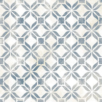Carrelage effet ciment antidérapant- Fresco blue 33x33 - 0.65 m²/colis