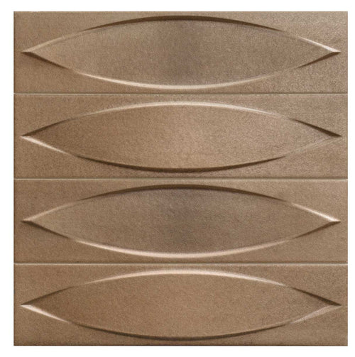 Carrelage à motif décoratif Lens Copper 33x33 cm