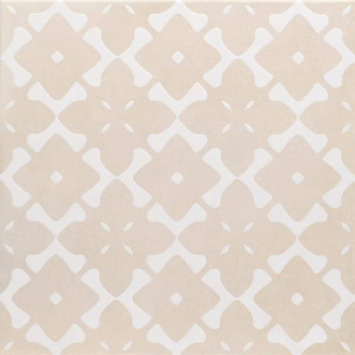 Carrelage imitation terre cuite - Bari deco sand 33x33 - 1 m²/colis