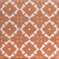 Carrelage imitation terre cuite - Bari deco terra 33x33 - 1 m²/colis