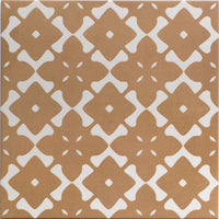 Carrelage imitation terre cuite - Bari deco cotto 33x33 - 1 m²/colis