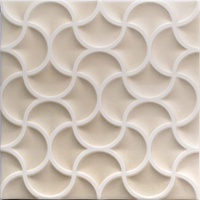 Carrelage imitation terre cuite - Bari lattice sand 33x33 - 0.89 m²/colis