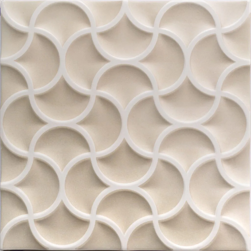 Carrelage imitation terre cuite - Bari lattice sand 33x33 - 0.89 m²/colis