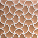 Carrelage imitation terre cuite - Bari lattice cotto 33x33 - 0.89 m²/colis