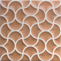 Carrelage imitation terre cuite - Bari lattice cotto 33x33 - 0.89 m²/colis