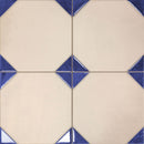 Carrelage effet terre cuite Dover Sand Cobalt 33x33 cm